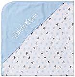 Calvin Klein Baby Boys' Blanket Blue/Stars One Size [並行輸入品]