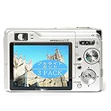 3枚 VacFun ブルーライトカット フィルム ， Sony ソニー Cyber-shot DSC-W80 向けの ブルーライトカットフィルム 保護フィルム 液晶保護フィルム（非 ガラスフィルム 強化ガラス ガラス ケース カバー