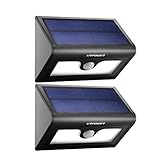 URPOWER Solar Lights 50 LED Solar Powered Wireless Waterproof Motion Sensor Security Light Battery O