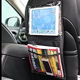 chgjhh Car Back Seatオーガナイザータブレットホルダー – タッチスクリーンポケットfor Android & iOSタブレットUp To 10.1 " – 多として使用自動シートバ