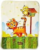 Baby Mink - Ultra Soft Plush Fleece Blanket Playful Beginnings by Baby Mink