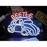 ネオンサイン ビートル BEETLE フォルクスワーゲン ビートル ネオン管 ネオンライト 店舗照明 ガレージ アメリカン雑貨