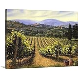 Michael Swansonプレミアムシックラップキャンバス壁アート印刷題名Tuscany Vines 40" x 30" 2392529_24_40x30_none