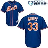 Matt Harveyニューヨーク・メッツ# 33 MLB Youth Cool Base Jersey 8 – 20 ( Youth Large 14 / 16 )