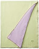 yuga☆リバーシブル・ガーゼブランケット セージ×ラベンダー染め オーガニックコットン100% ベビー 服 男の子 女の子 兼用 おくるみ 出産祝い プレゼント 天然染め 綿100% おもてなし賞受