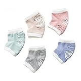 ElecMotive 5足セット 赤ちゃん用 膝当て 二ーパッド 擦りむき防止 0-3歳