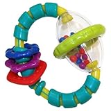 # 1 Best Seller Bright Starts Grab and Spin Rattle Order Colors May Vary 3 Textured Linksスライドand Rat