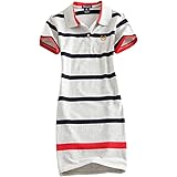 Amazon Co Jp Lacoste ラコステ ワンピース ポロシャツ ロング 半袖 鹿の子 テニス ゴルフ レディース 女性用 Ef8470 Black 031 38 日本lサイズ相当 並行輸入品 服 ファッション小物