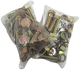 除雪機用汎用シャーボルト 10mm×35mm 頭、ナット14mm 20本入り