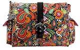 Kalencom Laminated Buckle Changing Bag (Mango Paisley) by Kalencom