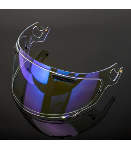 Ts ミラーシールド アライ VAS-V スモーク（チタンブルー） Amazon | [ティーズ] ミラーシールド (ARAI VAS-V) セミスモーク