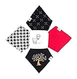 Baby Bandana Bib for Teething, Drool, Reflux - Unisex for Boys & Girls Made with Super Absorbent Org
