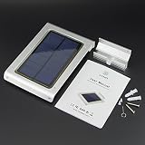 Zitrades Solar Security Light Motion Sensor 46 LED Outdoor Lighting Wall lights Wireless IP65 Spotli