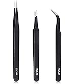 KNIPEX 92 38 75 ESD - 3720 Pinzas de precisión ESD puntas dobladas y
