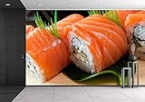 wall26 粘着式壁紙 大型の壁 壁画シリーズ 100"x144" WMR-WP-X-C418-100x24x6