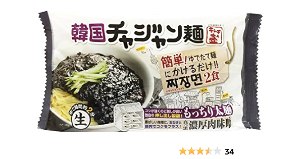 Amazon 徳山物産 チャジャン麺2人前 3g 2個 徳山物産 ラーメン 通販
