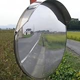 大型プラスチックミラ-丸型　600Φ （76.3Φ使用支柱取付金具付き）