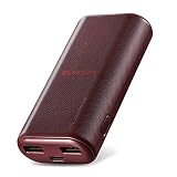 エレコム モバイルバッテリー 6700mAh 小型 Type-A×2ポート 【 iPhone/Android 各種対応 】 PSE認証 レッド DE-C23L-6700RD