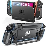 Switch 2 クリアケース ドック対応 分体式設計 Switch 2 保護カバー PC材質 着脱簡単 黄ばみなし 軽量 全面保護 耐衝撃 傷防止 switch 2 モデル