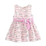 （ディゾン）dizoon 春夏 子供 ベビー キッズ 女の子 ワンピース ドレス スカート 可愛い服 3デザイン いちご 花柄 ピンク/ブルー ホワイト 80 85 90 100cm 6-36ヶ月