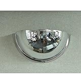 信栄物産 半球ミラーハーフ 330×150 ＃R-30H