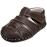 [ペディペド] pediped オリジナルズ Harvey ハーベイ - ファーストベビーシューズ ブラウン L (18-24 mos) 【並行輸入】