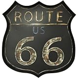 Creative Motion 14043-5 Battery Operated Route 66 Metal Light [並行輸入品]
