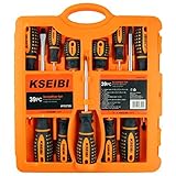 KSEIBI ハンドツール ねじ回し 153720 スクリュードライバー 36点セット ドリル
