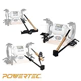 POWERTEC 71021 Bench Grinder Sharpening Jig Kit Value Pack: 4-In-1 [並行輸入品]