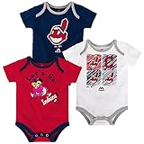 Cleveland Indiansベビー/幼児Go Team 3 Piece Creeper Set