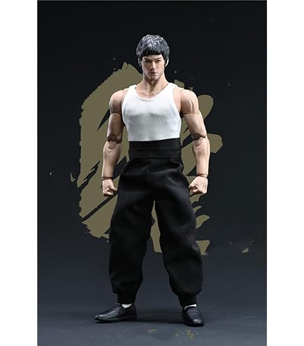 Amazon.co.jp: 「AC」Nwtoys 1/12 ブルースリー 武術の王 可動 