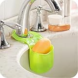 Generic Rosered : Hot Creative Kitchen Sink Bathroom Hanging Strainer Organizer Storage Sponge Holde
