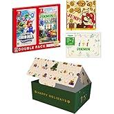 任天堂 【ピクミンオリジナルデザイン ギフトBOX入り】『スーパーマリオブラザーズ ワンダー・ピクミン４』ダブルパック -Switch&ピクミンミニレターセット&スーパーマリオブラザーズミニタオル(ブレイクブロック)