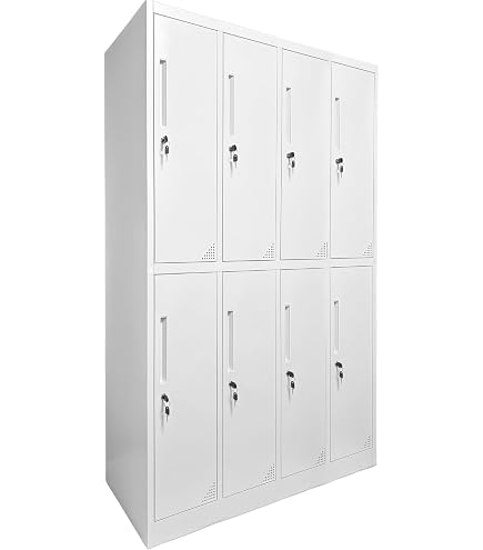 Amazon.co.jp: HIROHRTV 15人用ロッカー スチール製 3列5段 鍵付き