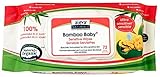 Aleva Naturals Bamboo Baby Sensitive Wipes - Unscented - 72 ct by Aleva Naturals