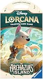 Ravensburger ディズニー ロルカナ TCG:アルカジアの島 シングルブースターパック (12枚) | コレクター用トレーディングカード | ディズニーファンやTCGプレイヤーに最適 | 対象年齢8歳以上。