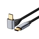 Type C to Type C ケーブル L字型 1m【 YITONGXXSUN 】 USB C to USB C PD対応 100W 急速充電 4K@60Hz 映像出力 USB3.1 Gen2 10Gbps高速データ転送 タイプC ケーブル 高耐久ナイロン編み マートフォン・タブレット・パソコン・ゲーム機のタイプｃ機種に対応