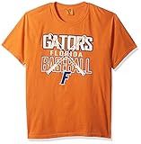 NCAA Florida Gators Baseball Bats半袖快適カラーTシャツ, Large , BurntOrange