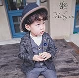 [milky time]ベビー 赤ちゃん キッズ ジャケット 上着 フォーマル 綺麗め 結婚式 入園 七五三 男の子 秋冬春