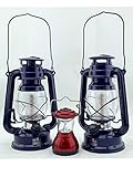 Hurricane Lamp LED Camping Lantern (2 Pack) and Bonus Mini LED Lantern [並行輸入品]