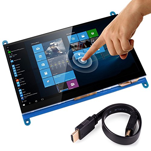 Longruner 7インチ Raspberry Pi用ディスプレイ LCD TFTモニタ 800x480解像度 タッチスクリーン HDMI入力 Raspberry Pi 3 2 Model B B+ A A+ 用ディスプレイ ラズベリーパイ LSC7Bの表紙