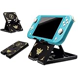 Vikisda【折り畳み式 スタンド】Nintendo Switch/Switch Lite 対応 任天堂 スタンド 3段階角度調整 折り畳み式 コンパクト 持ち運び便利 底の滑り止め 充電ケーブル差し込み可能 多機能 プレゼント シンプル 可愛い