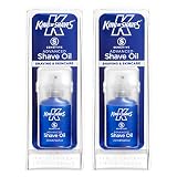 キングオブシェーブ 敏感肌用アドバンスシェービングオイル プッシュ式 20ml 2パック