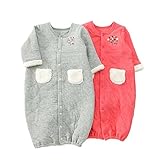 mother goose (マザーグース ) ベンリードレス (50～70cm) キムラタンの子供服 (11571-173) グレー 50～70