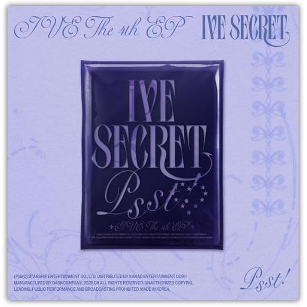 Amazon.co.jp: 【正規輸入盤】IVE [IVE SECRET] (LOVED IVE Ver