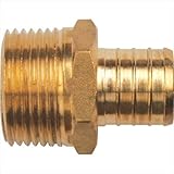 NPT男性で1 - TekSupply 109128 TekCoilレッドPEX-Bアダプタ