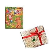 メモリアルギフト 幼児 英語 読本 名前入り絵本「神様の贈りもの」 通常イベントラッピング