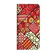 mitas IS03 IS03 ケース 手帳型 ベルトなし ネイティブ エスニック カラフル D (309)NB-0315-D/IS03