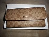 コーチ 財布 SIGNATURE COACH CHECKBOOK WALLET [並行輸入品]