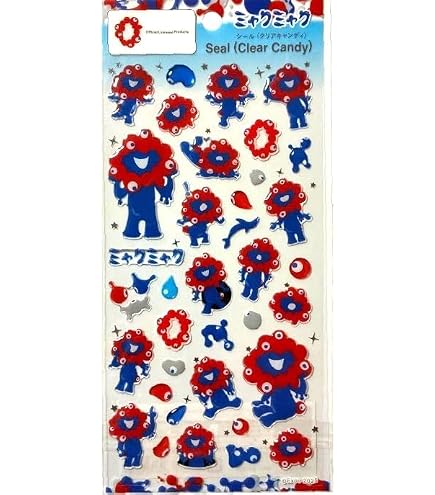 Amazon | 大阪・関西万博 ミャクミャク ミャクミャクぷにぷにシール 黒